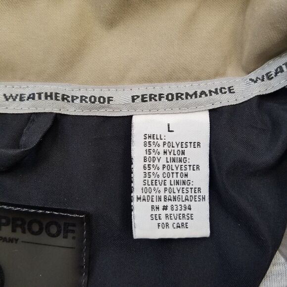 Weatherproof Garment Co Performance Jacket Size L - Picture 6 of 8